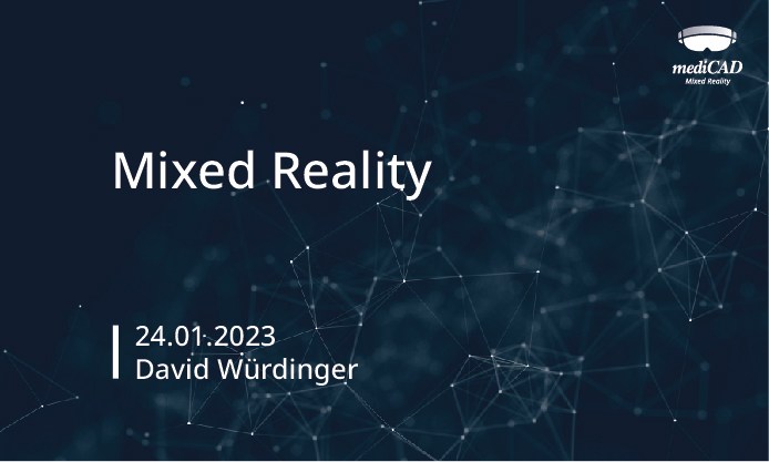 Mixed Reality Webinar Januar 2023